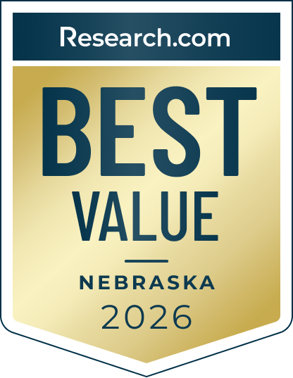 Best Value Colleges in Nebraska award