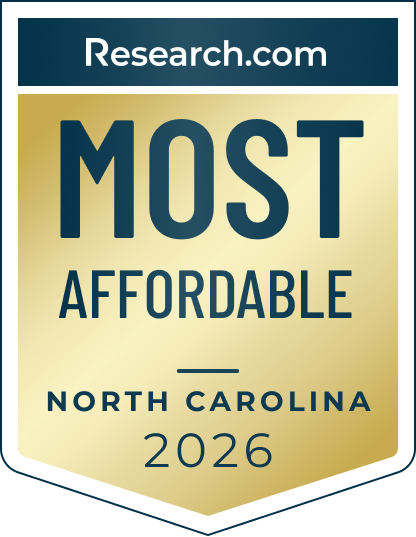 Most Affordable Colleges in North Carolina award