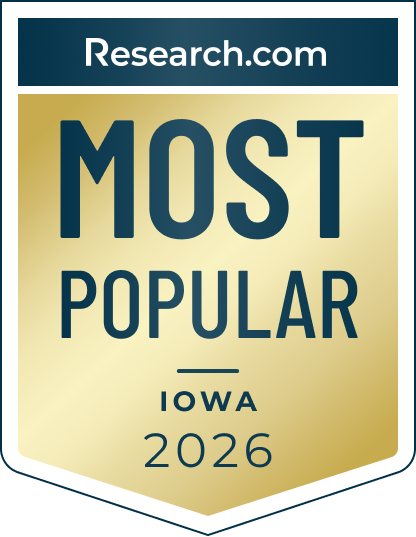 Most Popular Colleges in Iowa award
