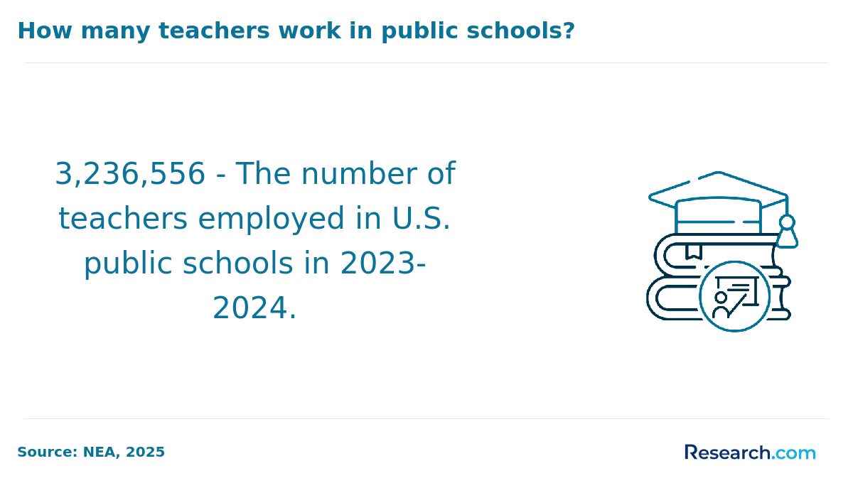 teachers working in public schools