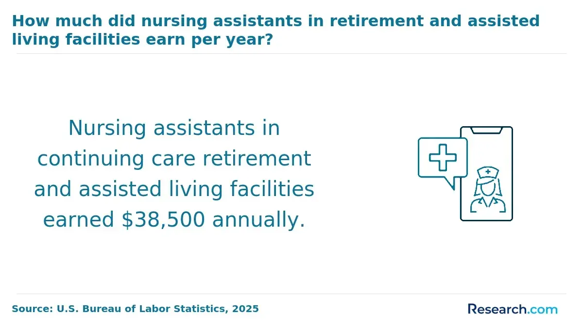 Nursing assistants working in continuing care retirement sector
