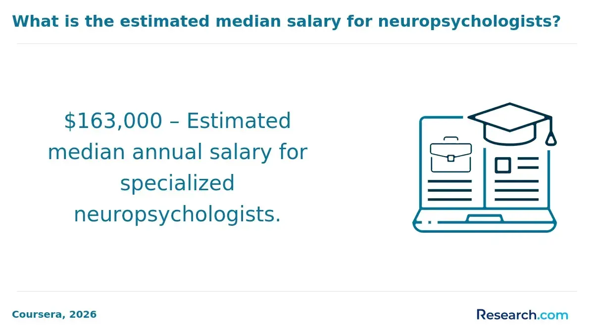 Median salary for neuropsychologists