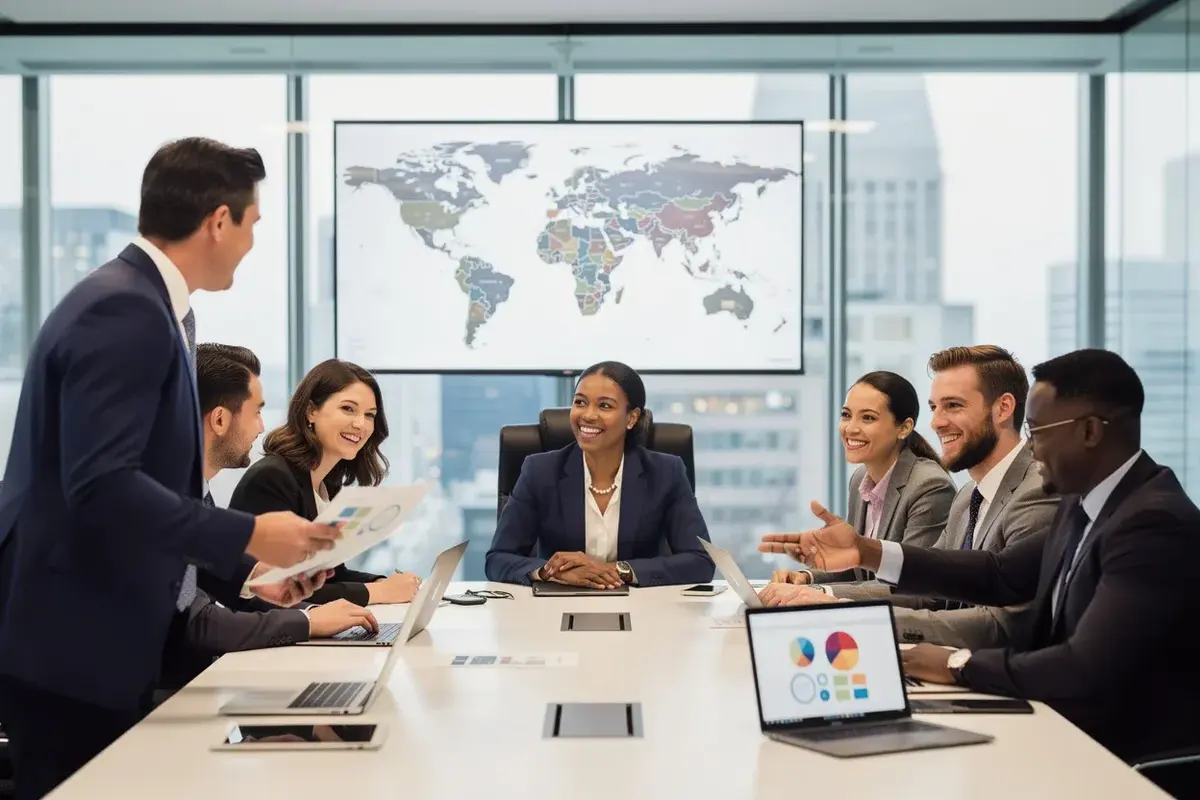 Global business collaboration