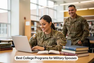 2027 Best College Programs for Military Spouses thumbnail