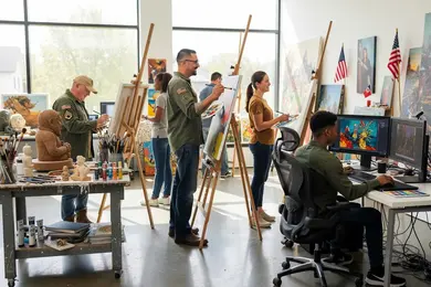 2026 Online BFA (Bachelor of Fine Arts) Bachelor's Degrees for Veterans and Military Students thumbnail