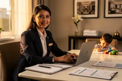 Online MBA in Hospitality Management: curriculum and workload for working parents thumbnail