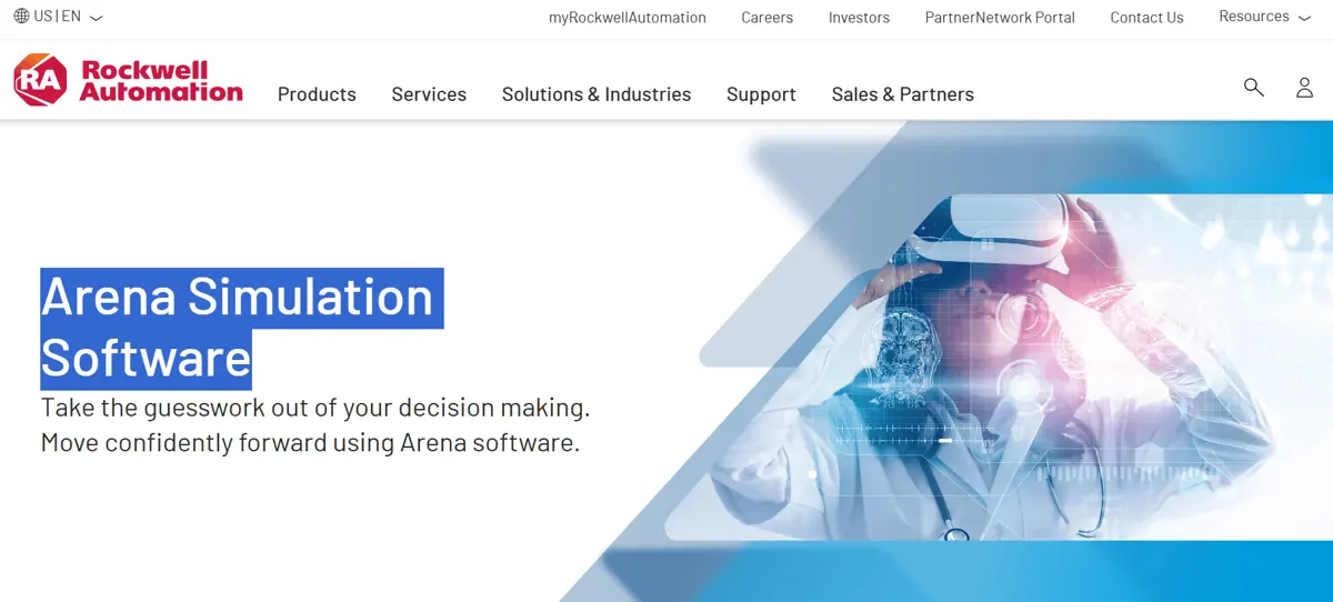Arena Simulation dashboard