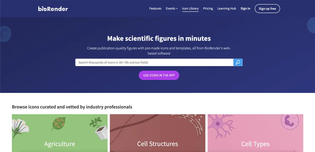 BioRender UI
