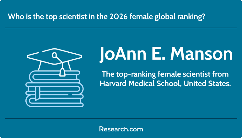 Top scientist in the 2026 female global ranking