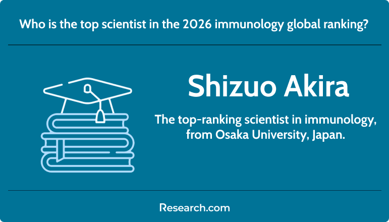 Top scientist in the 2026 global immunology scientists ranking
