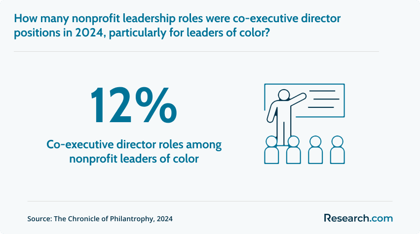 Co-executive director roles among nonprofit leaders of color