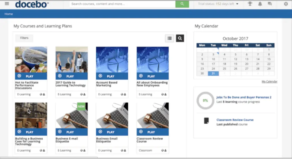 Docebo offers flexibility in pricing plans and course creation.