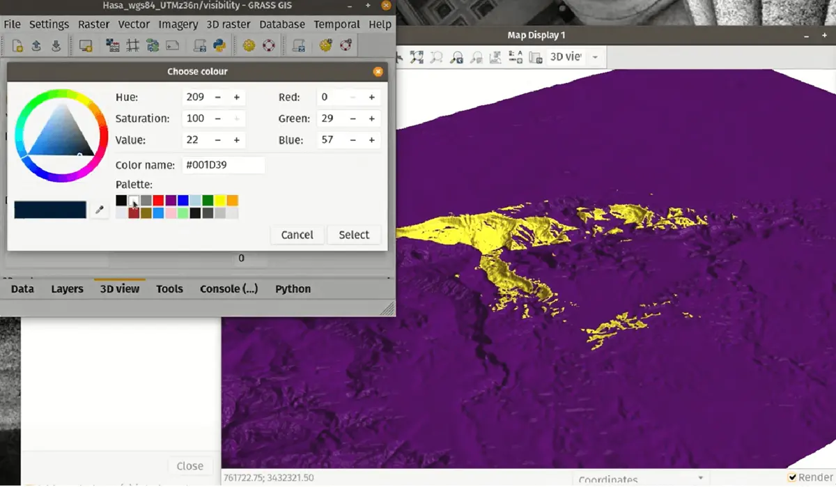 GRASS GIS UI