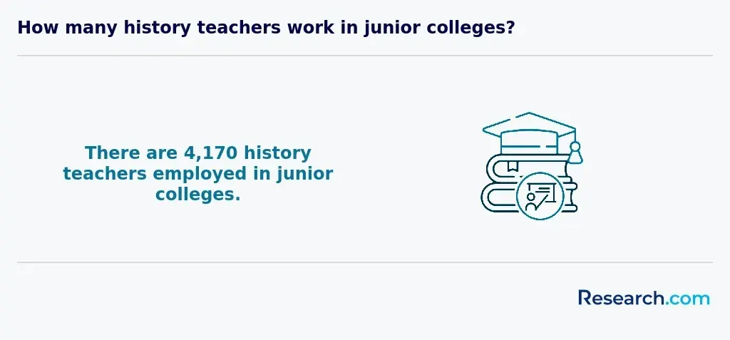 History teachers in junior college