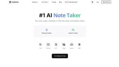 HyNote Review 2026: Pricing, Features, Pros & Cons, Ratings & More thumbnail