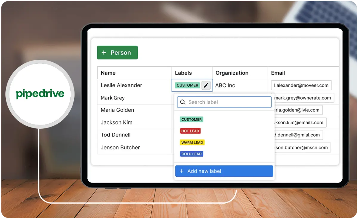 Pipedrive allows you to smoothly transition to a sales tool that aligns with every phase of your buyer's journey.