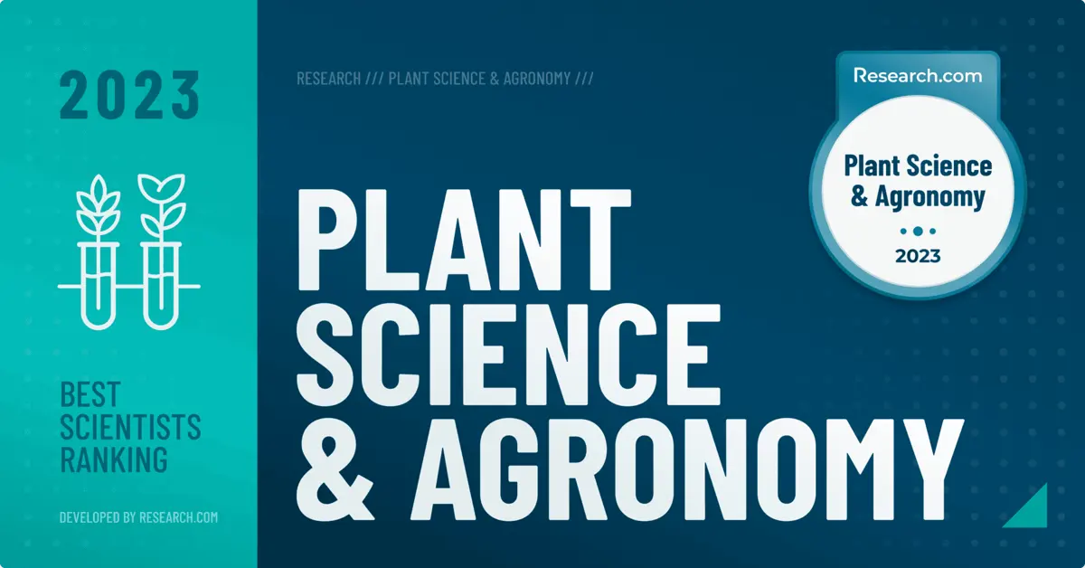 World Online Ranking of Best Plant & Agronomy Scientists – 2023 Report ...