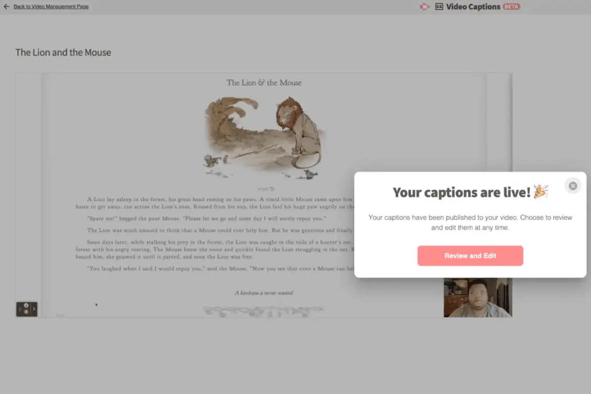 screencastify captions<br>