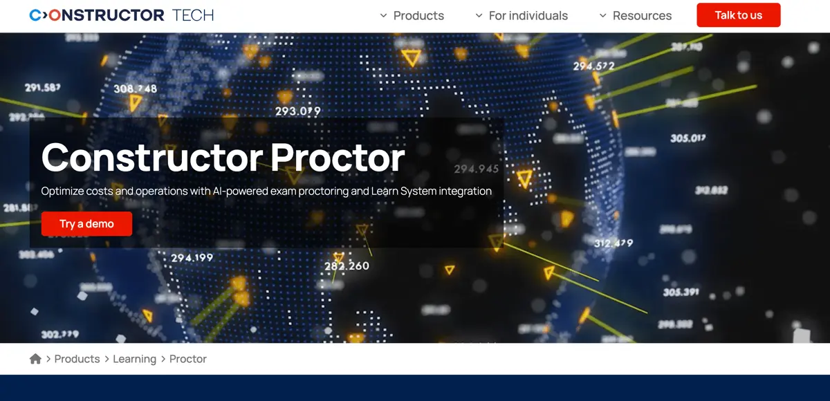 constructor proctor dashboard