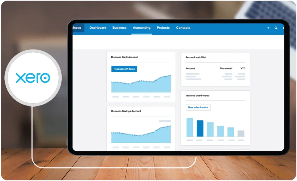 xero dashboard