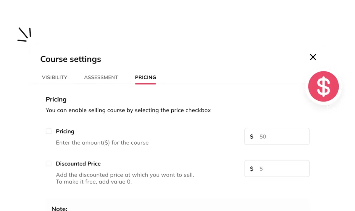 Auzmor Learn Smart Pricing feature