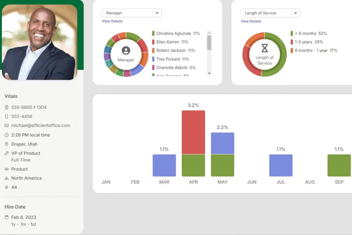 bamboohr dashboard<br>