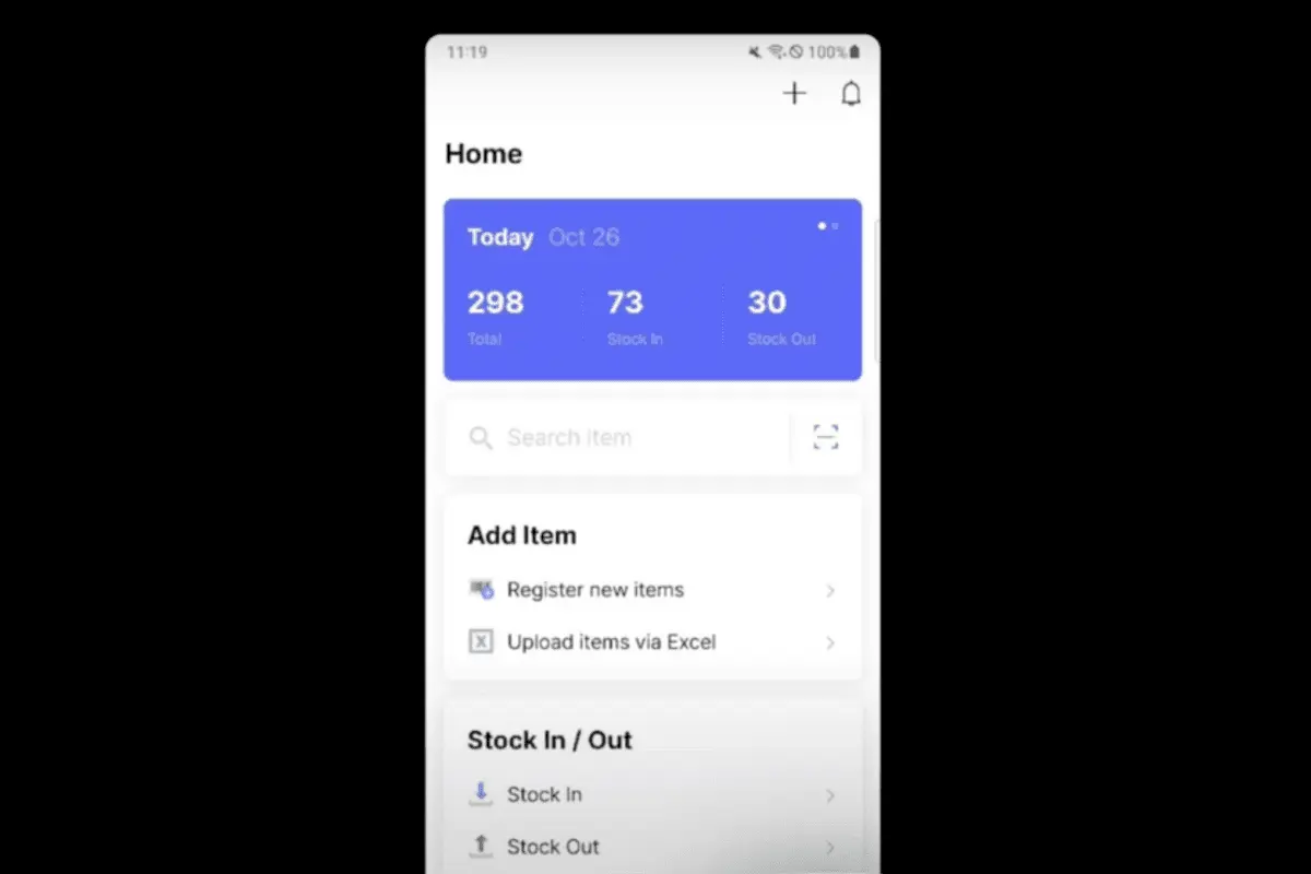 boxhero on mobile