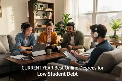 2027 Best Online Degrees for Low Student Debt thumbnail