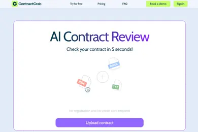 ContractCrab Review 2026: Pricing, Features, Pros & Cons, Ratings & More thumbnail