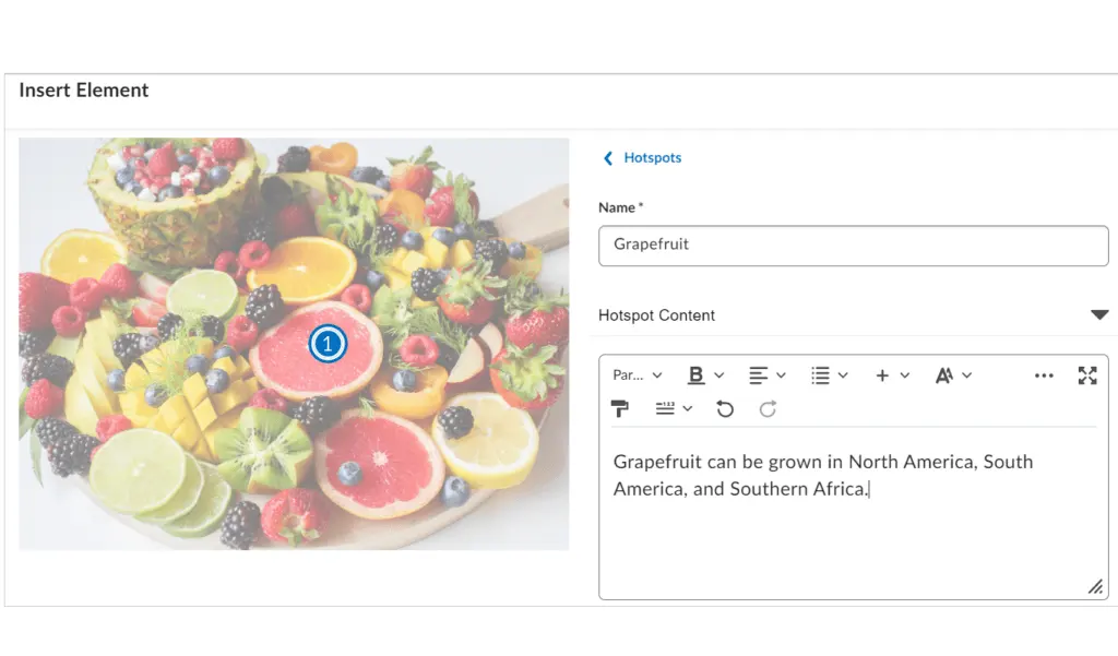 D2L Brightspace offers Creator+ with Insert Element Feature