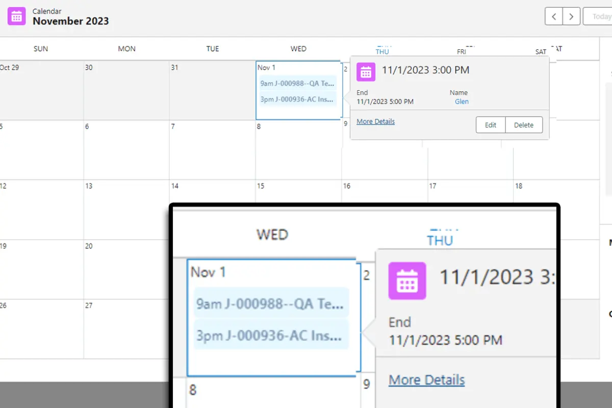 fieldax calendar