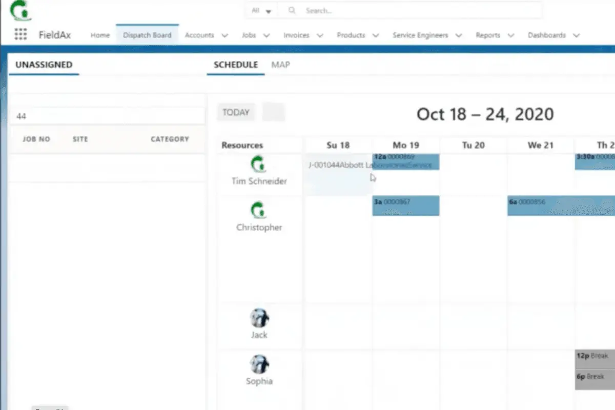 fieldax workflow