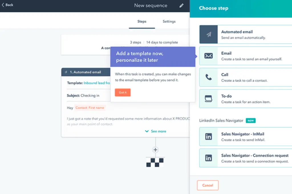 HubSpot Sales Hub caters to different user needs with its robust app integrations.