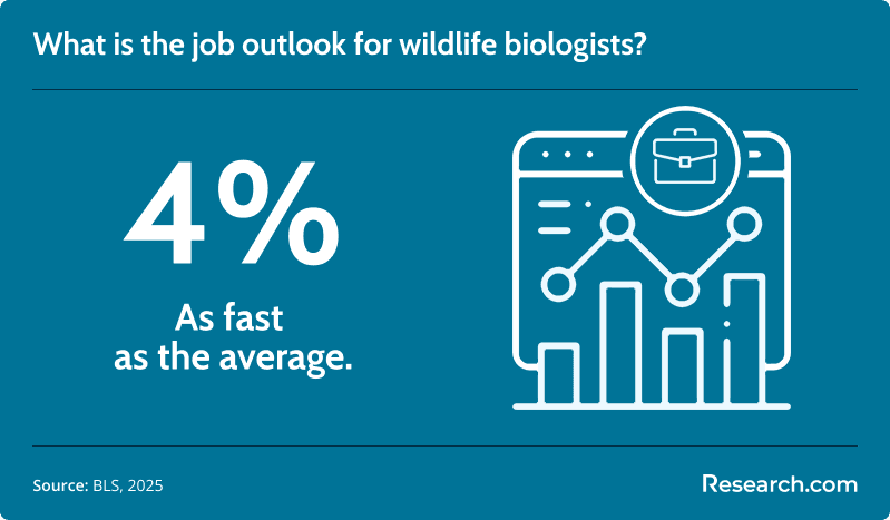 job outlook for wildlife biologists