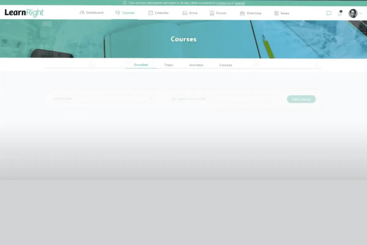 Learnright course modules