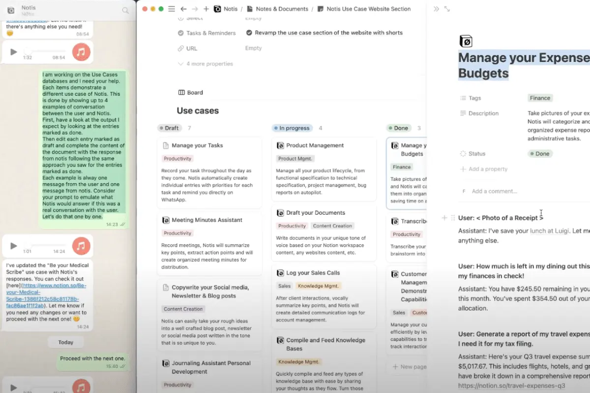 notis dashboard