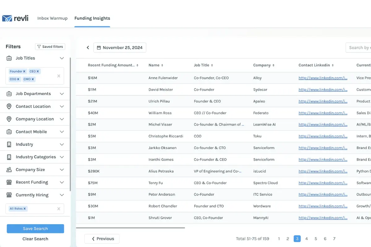 revli dashboard