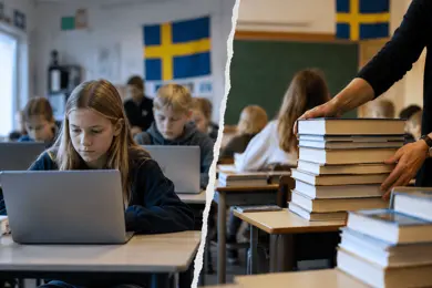 Sweden Swapped Textbooks For Laptops In 2009. Now It's Paying To Undo It. thumbnail