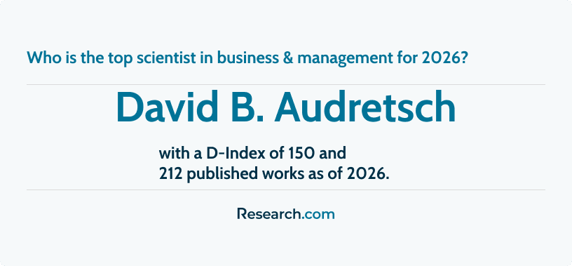 top scientist in business and management for 2026
