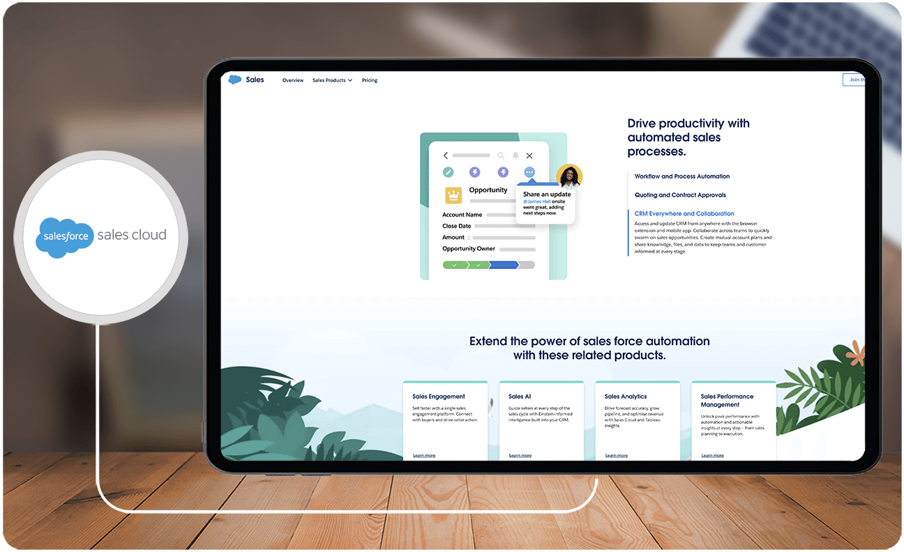 Salesforce Sales Cloud's cloud-based advantage provides businesses with flexible and cost-effective solutions that can be accessed from anywhere.